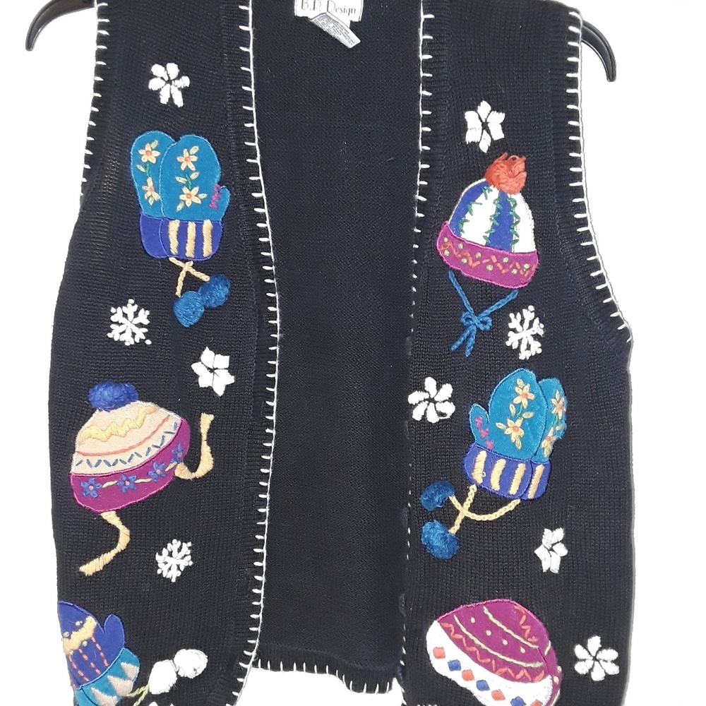 B.P. Design Knit Christmas Sweater Vest